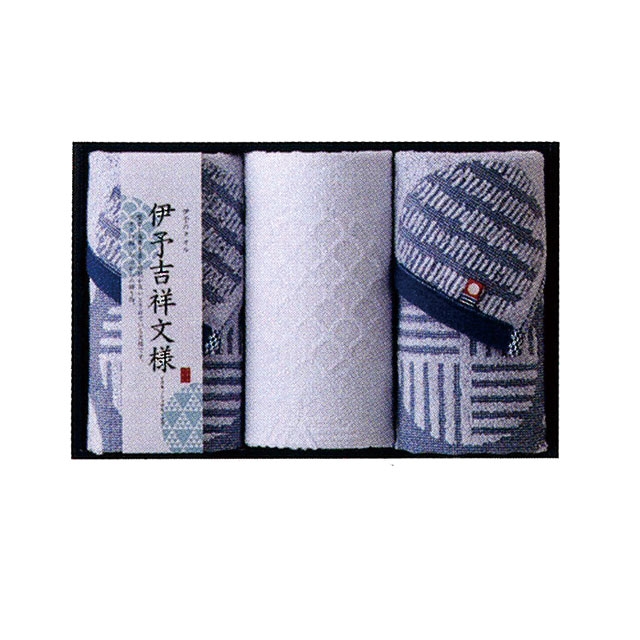 伊予吉祥文様　フェイス２・ウォッシュ１